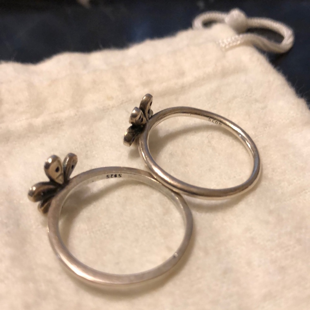 Stackable bands set 2 daisy meadows - Picture 5 of 6